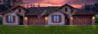 color and realistic render your architectural sketch