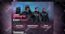design game nft crypto game website UI layout