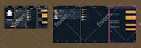 do creative mobile app UI UX design with figma and xd