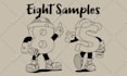 design a retro old school logo cartoon mascot, not ai