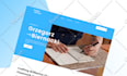 make a modern, clean and responsive website design