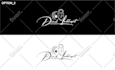 design photography watermark or signature logo