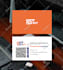 do professional business card with qr code