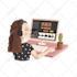 draw cute and colorful illustration