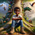 create custom children book illustrations in a cute style
