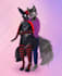 draw furry art full color illustration, fursona