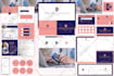 create a minimalist logo and branding kit