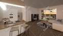 create a tiny house or van 3d floor plan, interior or exterior rendering