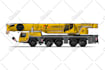 create a vector of your crane or other construction vehicle