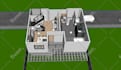 model realistic interior architecture 3d render,360 panorama