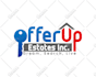 design modern construction, real estate business logo