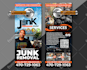 design junk removal door hangers
