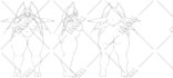 draw furry ref sheet reference sheet anthro fursona oc character design