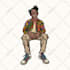 design vector artwork illustration for t shirt and clothing