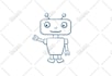 draw line art vector icons illustration doodles