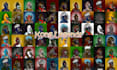 generate 10k nft art collection and metadata with rarities