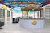 design 3d interior render for your office and retail space