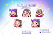 draw cute custom emotes for your twitch or discord