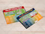 design trifold brochure, bifold pamphlet, leaflet, flyer, print or digital