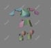 do 3d character modeling and texturing for games,animation,3d printing