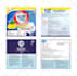 do cleaning label, product, sticker, pouch and packaging
