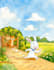 create watercolor picture book illustration for kdp publishing