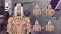 draw live2d vtuber model ready to rig