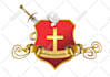 do authentic church seal logo, bishop, apostle, school seal
