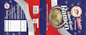 do modern product packaging and label design with branding