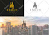 design professional minimalist stylish trendy 3d business logo
