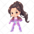 draw cute anime chibi art character design for pfp, sticker, vtuber