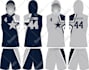 designs manufacturing bags cap arm football uniforms