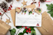 design a magic christmas card