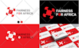 do unique nonprofit charity foundation community welfare logo with branding kit