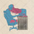 make tshirt design in distressed vintage and horror style