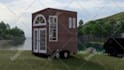 design high end tiny house adu or glamping pod with sips