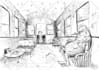 draw pen and ink, watercolor illustrations colorful or colorless