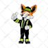 do modern mascot, characters, or animal cartoon business logo design