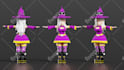 design stylized 3d character modeling for rigging, games, animation