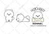 design a cute kawaii cartoon logo with exclusive license