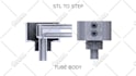 convert files from stl to step,solid,3d,iges