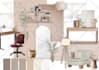 create an interior design mood board for any room