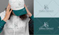 design luxury elegant monogram initial letters logo for real estate, clothing