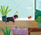 create playful children book illustration