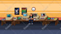 create logo pixel art design