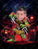 turn you, your kids face head shot into a superhero caricature