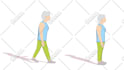 draw workout, exercise, yoga, fitness pose illustration