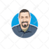 draw headshot avatar from your photo