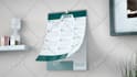 design wall or desk calendar and planner