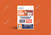 design a creative, unique flyer with a free qr code